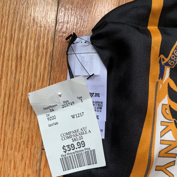 DKNY silk scarf - Picture 3 of 3